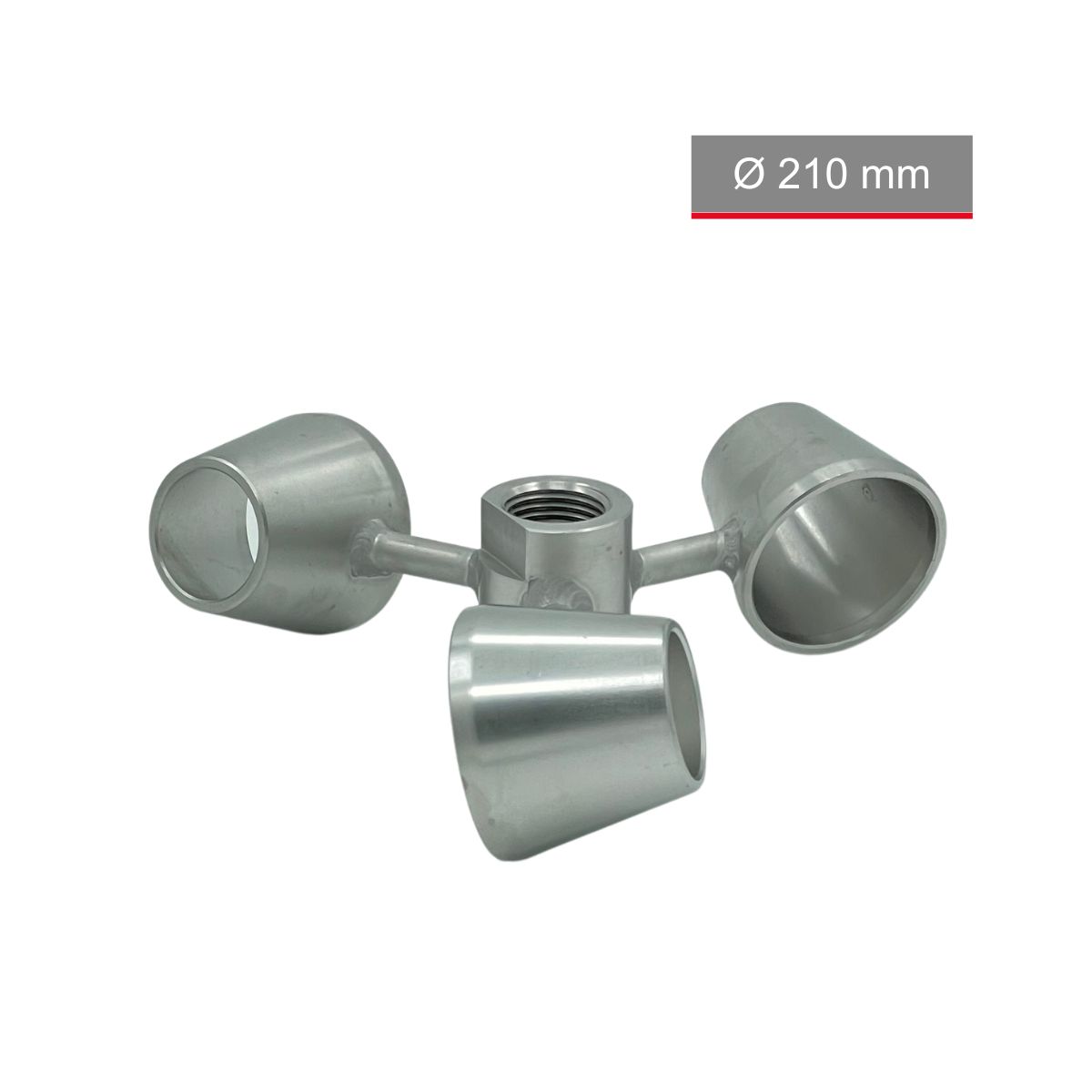 Shaft Without Thread VISCO JET Webshop - VISCO JET ® CLASSIC Ø 210mm with locking area