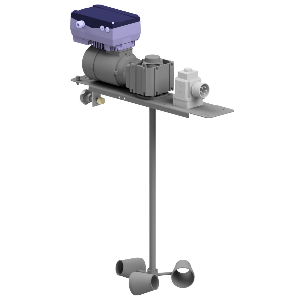 VISCO JET® drum-agitator VJ380