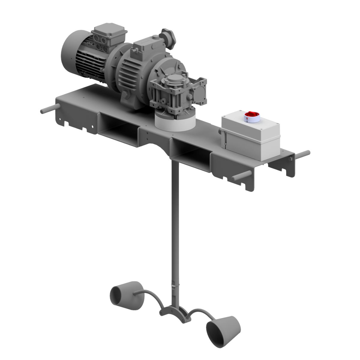VISCO JET® VJ350 EX 1,85 kW for 1000 Liter IBC for EX Zone 1