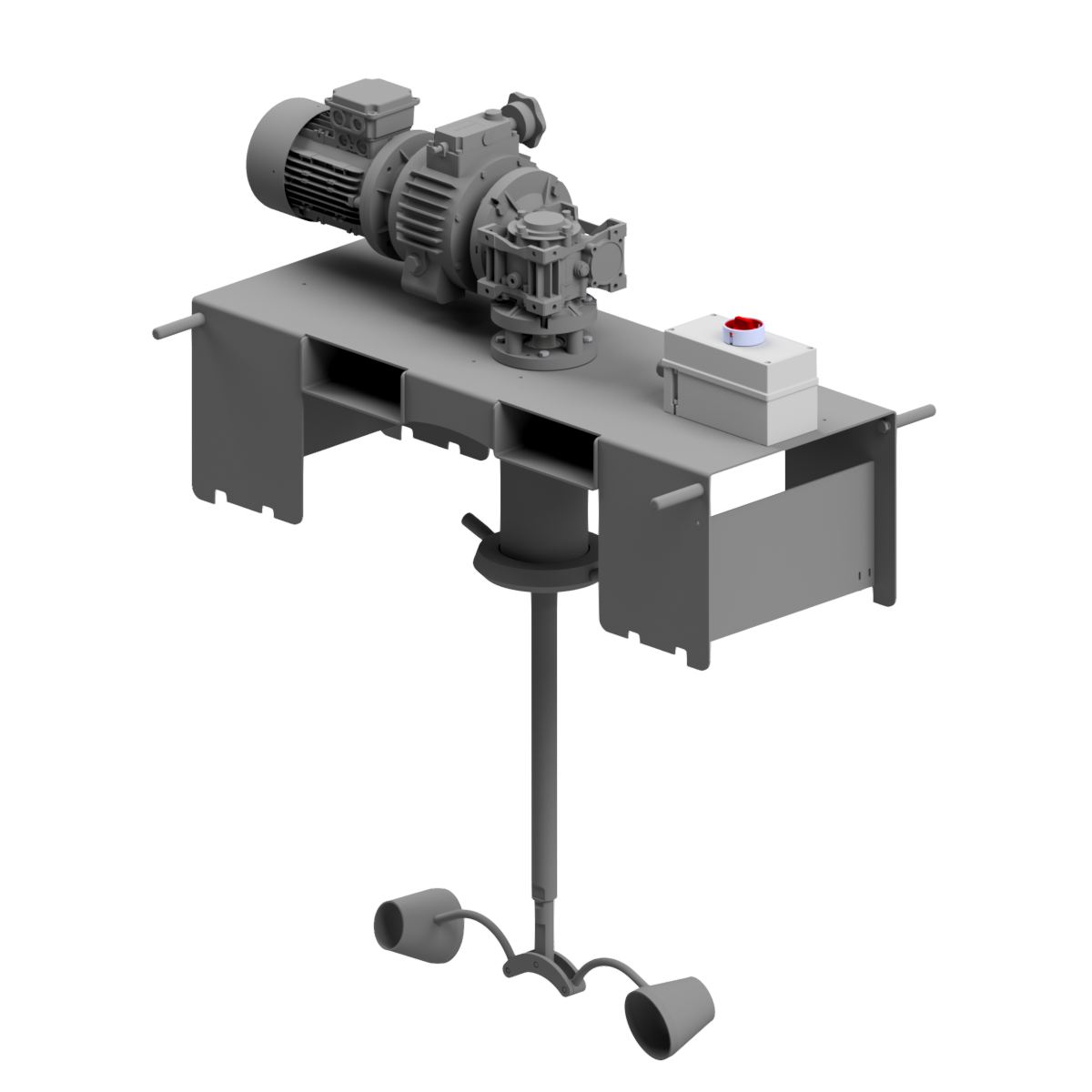 VISCO JET® VJ350EX 1,85 kW for 1000 Liter IBC for EX-Zone 0