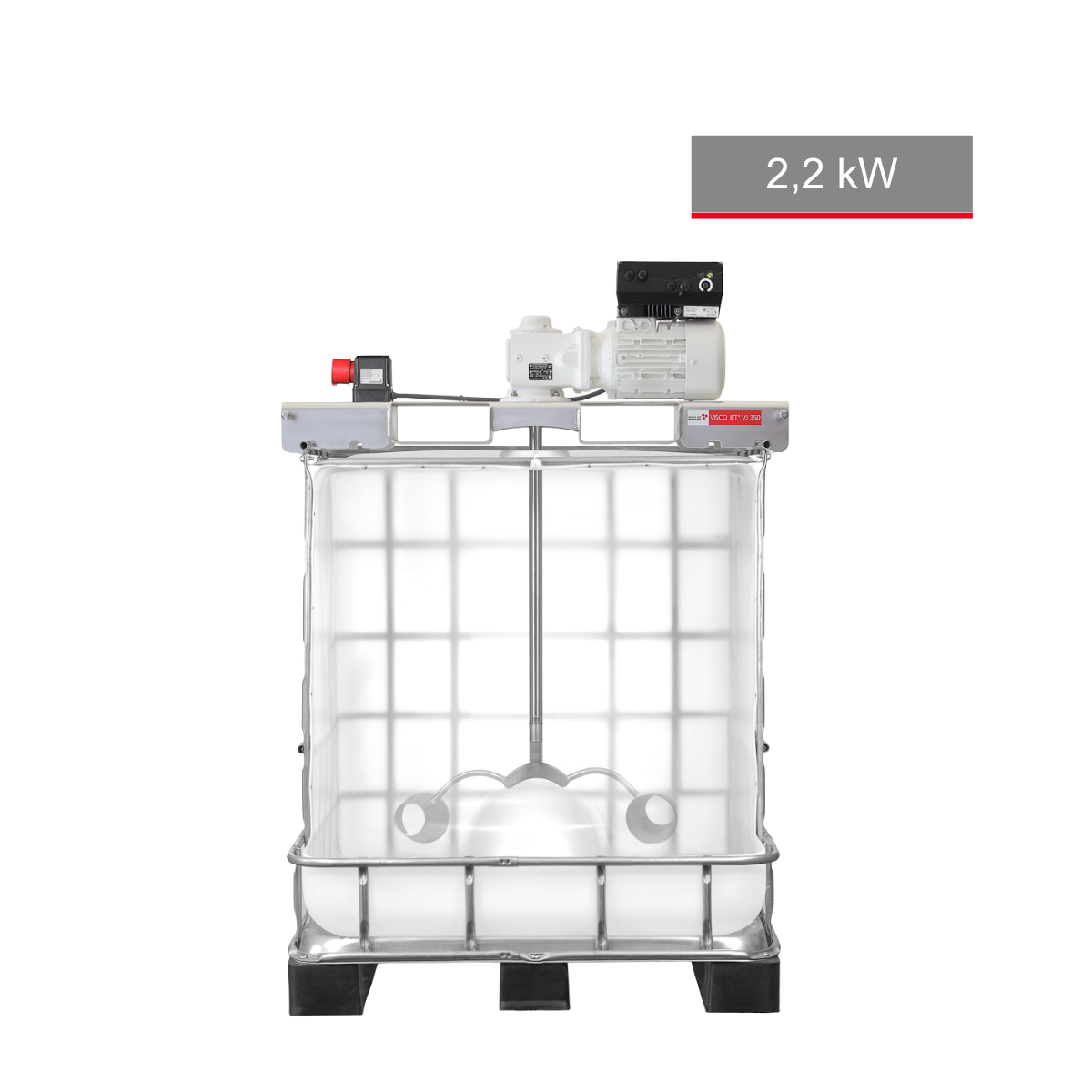 VISCO JET® VJ350 2,2 kW for 1000 Liter IBC