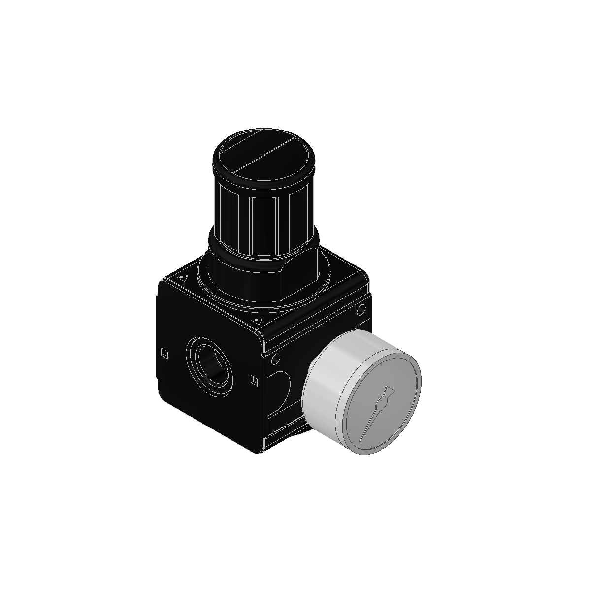 MULTIFIX Pressure regulator, G 1/2", 0,2 - 6 bar